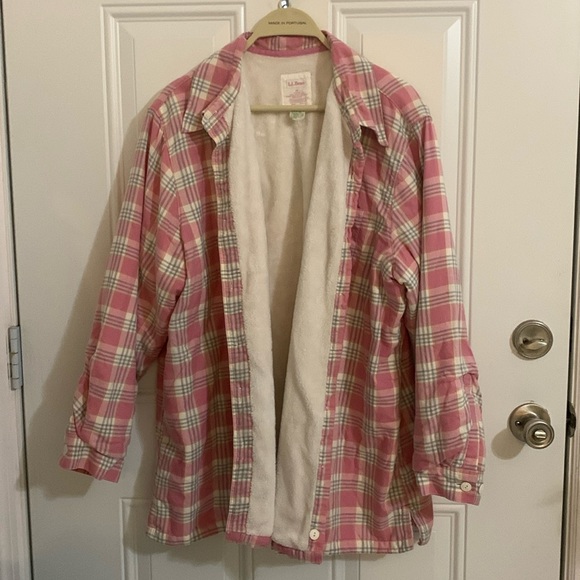 Salmon Cord LL Bean Shacket